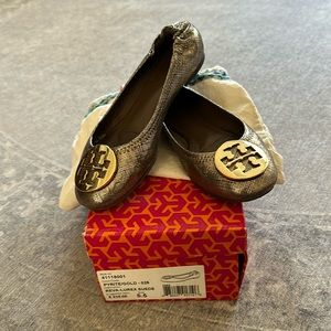 Tory Burch Reva-lurex flats